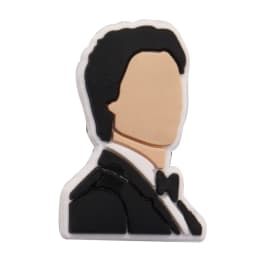 1-25Pcs PVC Social Worker The Office Man Shoe Charms How You Doing Friend Buckle Accessories Fit Backpack