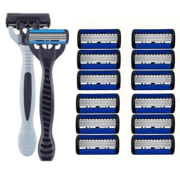 Razor Classic 6 Layer Safety Razor for Mens Shaving&Womens Hair Removal Shaving Blades Manual Shaver