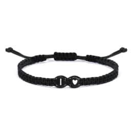 26 Letters Initial Heart Bracelets Handmade Adjustable A-Z Name Braided Bracelets For Women Men Friendship Jewelry