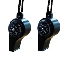 3 in 1 Emergency Survival Whistle Compass Thermometer Referee Cheerleading Whistle Sporting Goods Camping Hiking Outdoor Tools