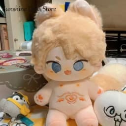 Anime Role Attribute Ivan Braginsky Handsome Plush Doll Cotton Stuffed Nude Body Dress Up Clothes Plushies Figures Toys 20cm