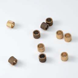 5pcs Big Hole DIY Beads Paracord Rope Brass Bead Keychain Accessories