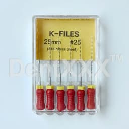 6PCS Multi-Size Stainless Steel Hand 25MM Files Set Precision Tools