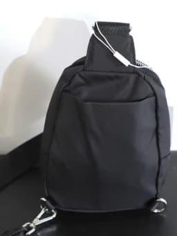Adjustable Crossbody Chest Bag Travel Single Shoulder Bag Multifunctional Sling Bag Polyester Zipper Closure Casual Leisure