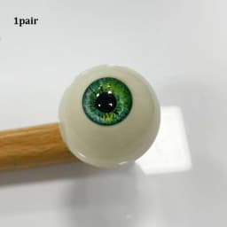 1pair 20mm Acrylic Fake Eyes Eyeballs with 3 Dimensional Fitting Eye 10 Styles Silicone Doll Simulation Eyeballs