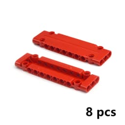 Technical Parts 64782 15458 Flat Panel Plate 1x5x11 1X3X11 Mechanical Building Blocks Car MOC Parts Brick Compatible All Brand