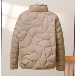 New Women Down Cotton Jacket 2025 Winter Temperament Elegant Female Coat Comfortable Loose Ladies Cotton Padded Outerwear