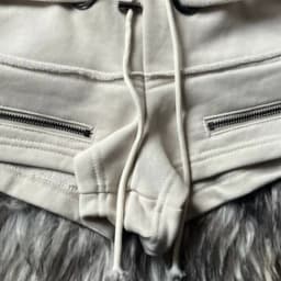 Y2k Clothes Sexy Shorts Mujer Zipper Solid Spring Summer Slim Fit Women Pants Fashion Drawstring Retro Summer Pantalones Cortos