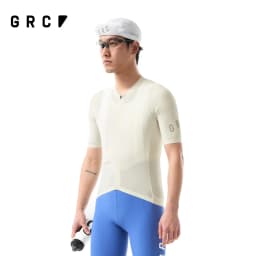 GRC Men's Tech Short Sleeve Jersey Cycling Apparel Performance Bike Wear Comfortable Breathable Sports Top for Men