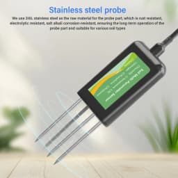 YAGO Soil Sensor 8 in 1 for Agriculture pH EC Moisture NPK Tester Android/HarmonyOS USB Smart Soil Meter for Precision Farming
