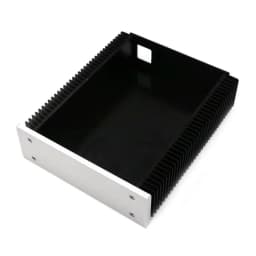 All-Aluminum DIY Audio Chassis Case 2107 with Side Heat Sinks for Amplifier, DAC, Headphone Amp, Preamplifier