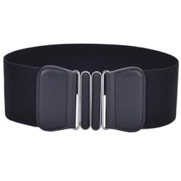 Women's Wide Belt Elastic Plus Size Vintage Buckle Waist Seal Pairing with Women Dresss weaters Jackets Sweater and Down Jackets