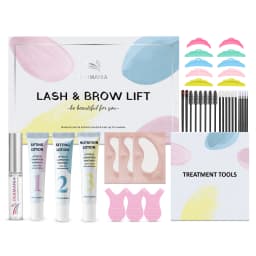 PERMANIA New Eyelash Lift Kit Brow Lamination Kit Easy to Apply for Fuller Thicker Instant Lifting & Curling Lash Lifting Tool