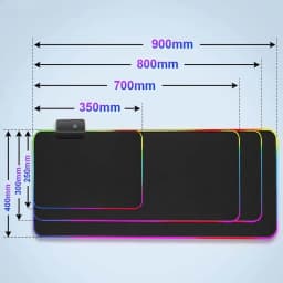 DIY Mouse Pad RGB Customized Desk Mat Mousepad Dropshipping Desk Gadgets Table Cushion Mouse Carpet Desktop Mat Setup PC Gamer