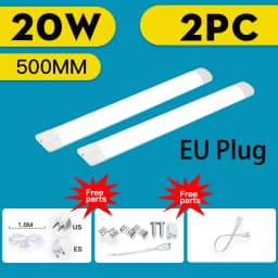 Led Tube Light 85-265V Led Bar Lamp Under Cabinets Lamp Tube Ceiling Wall Lamps Home Indoor Lighting Fixture For Kitchen Bedroom
