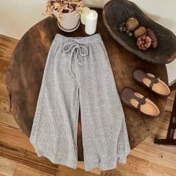 Spring Autumn Girls Solid Color Korean Casual Pants Fashion Children Elastic Wide Leg Pant Simple Versatile Baby Trousers