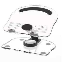 360° Rotation Acrylic Tablet Stand Adjustable Phone Bracket Folding Anti-slip Holder For iPad Pro Air Mini For 4.7-13inch Stand