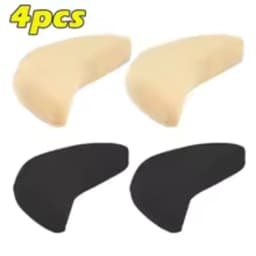Soft Toe Plug Women High Heel Pain Relief Insert Shoe Palm Cushion Toe Front Filler Sponge Forefoot Pad Adjustable Sizes Insoles