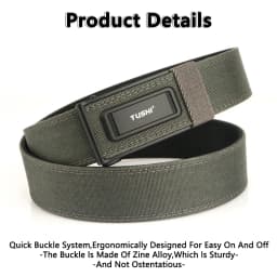 TUSHI New Military Tactical Belt For Men Quick Release Pluggable Buckle Men Belt Breathable Outdoors IPSC Gun Belts Pants Belt
