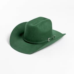 USPOP 100% Wool Felt Cowboy Hat with Belt Buckle 4 Sizes Wide Brim Jazz Hat Autumn Winter Fedoras
