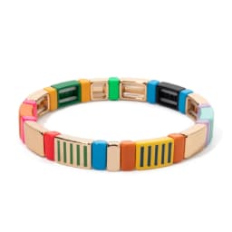 BEUTIFOR 2026 Green Yellow Blue Colroful Beaded Bangle For Women Handmade Elastic Beads Bracelets Sets