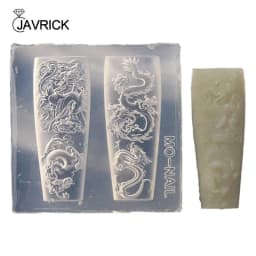 DIY Dragon Sticker Mold Creative Nails Art Mould Decorations for Manicurist