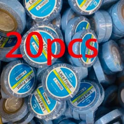 1/2/3 Roll 0.8 CM*3 Yards Super Hair Blue Tape Double-Sided Adhesive Tape for Hair Extension/Lace Wig/Toupee