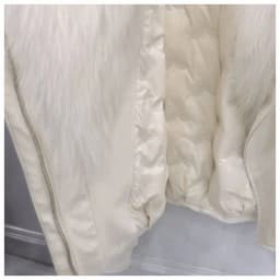 2026 Winter New Foreign Style Niche Beige Fur Collar Short Cotton Clothes Women's Loose Versatile and Thin Coat Coat
