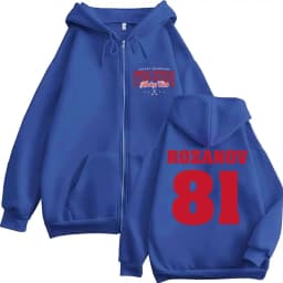TV Heated Rivalry Ilya Rozanov 81 Zip Up Hoodies Ottawa Centaurs Fashion Retro Tracksuit Men Women Fleece Warm Oversized Jackets