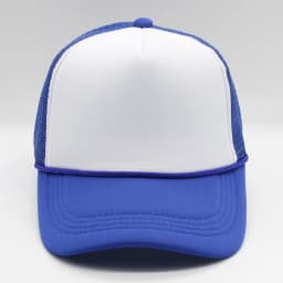 New Trucker Caps Men Women Plain Blank Foam Mesh Baseball Cap With Rope Summer Breathable Outdoor Sport Sun Visor Hats