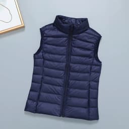 Slim Women Down Vests Spring Autumn Ultra Light Coat Sleeveless Duck Down Coat Stand-up Collar Waistcoat Portable Vest Female