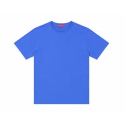 CH Embroidered Solid Color Short Sleeve T Shirt Men Crew Neck Regular Fit Classic Timeless Premium Fabric Casual Daily Tops