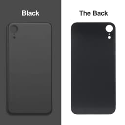 For iPhone XR Back Glass Replacement Battery Cover Rear Door Housing Case - Mobile Phone Part Accessory