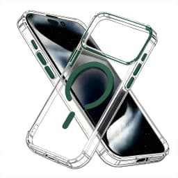 Ultra Slim Luxury Magnetic Shockproof Phone Case for iPhone 17 Air 16e 15 14 13 Pro Max for Magsafe Wireless Charge Cases Cover