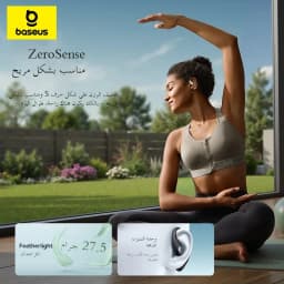 Baseus Eli Sport 2 Open-Ear Wireless Earphones Bluetooth 6.0 OWS Headphones Hi-Res with LDAC OWS Earphones Earhook Sport Earbuds