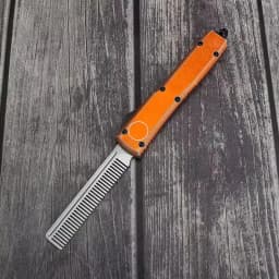 UT Tactical Beard Comb Custom OTF Excellently Designed Stone Washed Aviation Aluminum Handle Pocket Cool EDC Tools