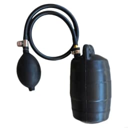 Heavy Duty Rubber Inflatable Pipe Plug Stopper Balloon Block With Hand Pumps For Plumbing Leak Detection And Repair
