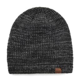 Winter Warm Skullies Beanie Men Thermal Multi-colored Knitted Minimalist Hat Thick Double-Layer Fleece Lined Skull Cap