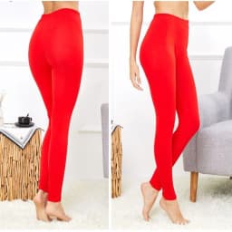 Women Solid Underwear Thermal Leggings Female Comfortable High Waist Home Trousers Lady Classic Daily Slim Fit Pants