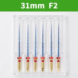 Dental Super Files Blue Rotary File Nickel Titanium Metal Root Canal File Endodontic Equipment 21/25/31mm S1/S2/F1/F2/F3/F4/F5