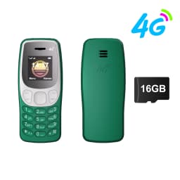 SERVO BM80 4G LTE Super Small Feature Phone Dual SIM Standby Auto Call Recording Speed Dial Blacklist 0.85" Backup Mobile Phone