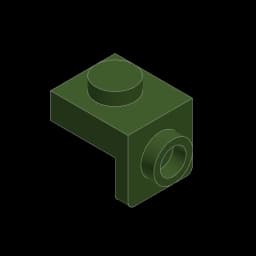 50pcs 36841 Bracket 1 x 1 - 1 x 1 Bricks Collections Bulk Modular GBC Toys For Technical MOC DIY Gifts Sale Buildings Blocks