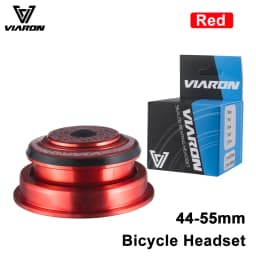 VIARON Bicycle Headset 4455ST/4456ST CNC 11/8"-11/2" Sealed Bearing Straight Tapered Tube Fork MTB Bike Headset