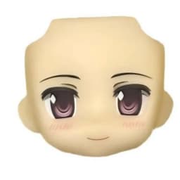 GSC Clay Man Hair white model OB11 doll accessories