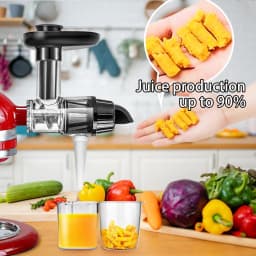 Masticating Juicer Attachment for KitchenAid All Models Stand Mixers