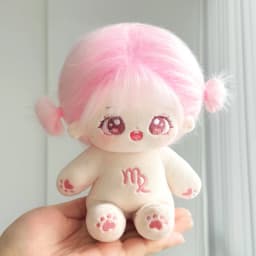 20cm Cute Idol Doll Plush Twelve Zodiac Signs Cotton Star Dolls Kawaii Stuffed Baby Plushies Dolls Toy Fans Collection Kids Gift