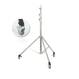 260cm Stainless Photography Tripod C-stand Light Stand 100% Metal 8.53ft With Boom Arm Professional For Photo Studio Softbox