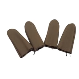 10PCS Finger Cots Nail Art Latex Fingertips Protective Leather Rubber Elastic Finger Gloves Antislip Protection Jewerly Tools
