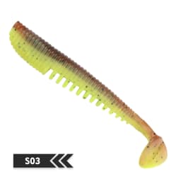MEREDITH Awaruna Fishing Lures 8cm 9.5cm 13cm Artificial Baits Wobblers Soft Lures Shad Carp Silicone Fishing Soft Baits Tackle