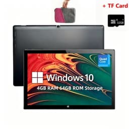 Hot Sales 4GB RAM 64GB ROM 10.1 INCH Windows 10 Tablet 64bit Intel Atom X5-Z8300 Quad Core 1280X800 IPS Dual Camear Micro HD-MI